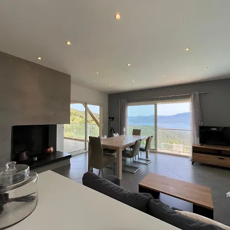 Du Poggio Vue Imprenable Sur La Mer Villa