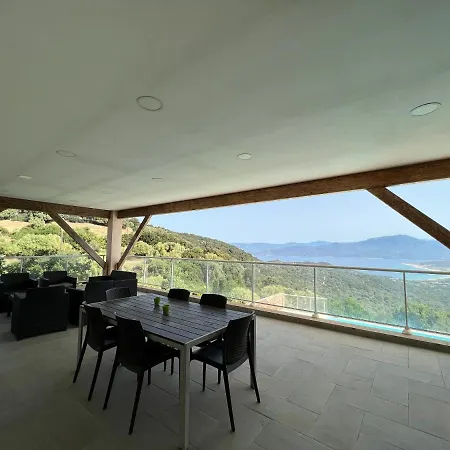Du Poggio Vue Imprenable Sur La Mer Villa